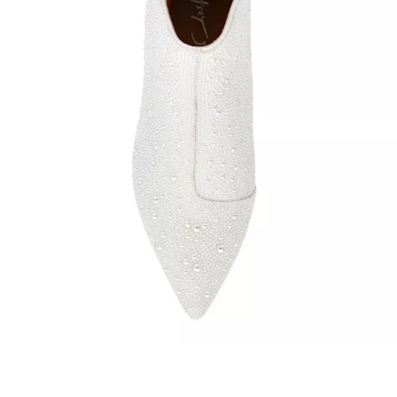 Betsey Johnson Women's Cady Evening Booties - Ivory 7.5 - Picture 5 of 11